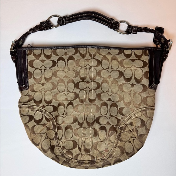 Coach Signature Hobo Bag - Picture 1 of 10